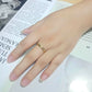 MA3W1626 - Flash Gold Brass Ring with No Stone in No Stone