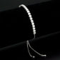 MA3W1667 - Rhodium Brass Bracelet with AAA Grade CZ in Clear
