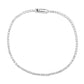 MA3W1679 - Rhodium Brass Bracelet with AAA Grade CZ in Clear