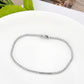 MA3W1679 - Rhodium Brass Bracelet with AAA Grade CZ in Clear