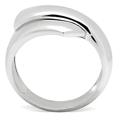 MA3W167 - Rhodium Brass Ring with No Stone