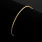 MA3W1680 - Gold Brass Bracelet with AAA Grade CZ in Clear