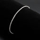 MA3W1682 - Rhodium Brass Bracelet with AAA Grade CZ in Clear
