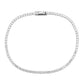 MA3W1682 - Rhodium Brass Bracelet with AAA Grade CZ in Clear