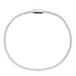 MA3W1682 - Rhodium Brass Bracelet with AAA Grade CZ in Clear