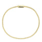 MA3W1683 - Gold Brass Bracelet with AAA Grade CZ in Clear