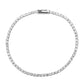 MA3W1685 - Rhodium Brass Bracelet with AAA Grade CZ in Clear