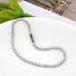 MA3W1685 - Rhodium Brass Bracelet with AAA Grade CZ in Clear