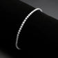 MA3W1688 - Rhodium Brass Bracelet with AAA Grade CZ in Clear