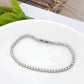 MA3W1688 - Rhodium Brass Bracelet with AAA Grade CZ in Clear