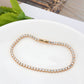 MA3W1690 - Rose Gold Brass Bracelet with AAA Grade CZ in Clear