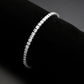 MA3W1694 - Rhodium Brass Bracelet with AAA Grade CZ in Clear