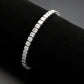 MA3W1697 - Rhodium Brass Bracelet with AAA Grade CZ in Clear