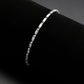 MA3W1706 - Rhodium Brass Bracelet with AAA Grade CZ in Clear
