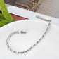 MA3W1706 - Rhodium Brass Bracelet with AAA Grade CZ in Clear