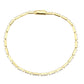 MA3W1707 - Gold Brass Bracelet with AAA Grade CZ in Clear