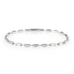 MA3W1709 - Rhodium Brass Bracelet with AAA Grade CZ in Clear