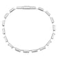 MA3W1712 - Rhodium Brass Bracelet with AAA Grade CZ in Clear