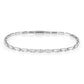 MA3W1715 - Rhodium Brass Bracelet with AAA Grade CZ in Clear