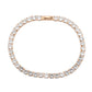 MA3W1720 - Rose Gold Brass Bracelet with AAA Grade CZ in Clear
