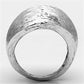 MA3W256 - Rhodium Brass Ring with No Stone
