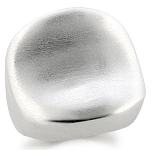 MA9W178 - Rhodium Brass Ring with No Stone