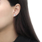 MADA326 - No Plating Stainless Steel Earrings with AAA Grade CZ  in Clear