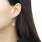 MADA329 - No Plating Stainless Steel Earrings with AAA Grade CZ  in Clear