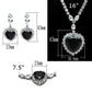 MALO2327 - Rhodium Brass Jewelry Sets with AAA Grade CZ  in Amethyst