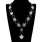 MALO2357 - Rhodium Brass Jewelry Sets with AAA Grade CZ  in Clear