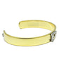 MALO2575 - Gold+Rhodium White Metal Bangle with Top Grade Crystal  in Clear