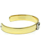 MALO2585 - Gold+Rhodium White Metal Bangle with Top Grade Crystal  in Clear