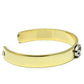 MALO2586 - Gold+Rhodium White Metal Bangle with Top Grade Crystal  in Clear