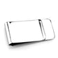MALO3380 - High polished (no plating) Stainless Steel Money clip with No Stone