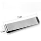 MALO3381 - High polished (no plating) Stainless Steel Money clip with No Stone