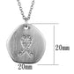 MALO3480 - Rhodium+Brushed Brass Chain Pendant with Top Grade Crystal  in Clear