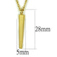 MALO3710 - Gold & Brush Brass Chain Pendant with No Stone