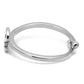 MALO3995 - Rhodium Brass Ring with No Stone