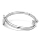 MALO4011 - Rhodium Brass Ring with No Stone