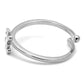 MALO4023 - Rhodium Brass Ring with No Stone