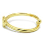 MALO4028 - Flash Gold Brass Ring with No Stone