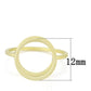 MALO4252 - Matte Gold Brass Ring with No Stone