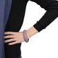 MALO4306 - TIN Cobalt Black Brass Bangle with Top Grade Crystal  in Multi Color