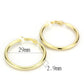 MALO4682 - Gold Brass Earrings with No Stone
