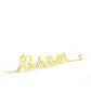 MALO4689 - Flash Gold Brass Necklace with No Stone
