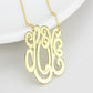 MALO4690 - Rhodium Brass Necklace with No Stone