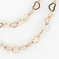 MALO4695 - Flash Rose Gold Brass Necklace with No Stone
