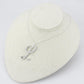 MALO4709 - Silver Brass Chain Pendant with Top Grade Crystal  in Clear