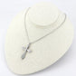 MALO4710 - Imitation Rhodium Brass Chain Pendant with Top Grade Crystal  in Clear