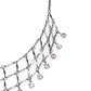 MALO4731 - Ruthenium White Metal Necklace with Top Grade Crystal  in Light Amethyst